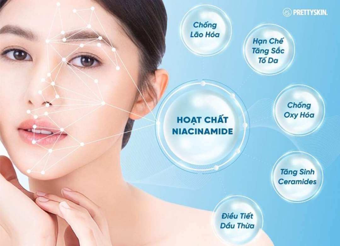 Serum B5 Prettyskin  giữ ẩm phục hồi da