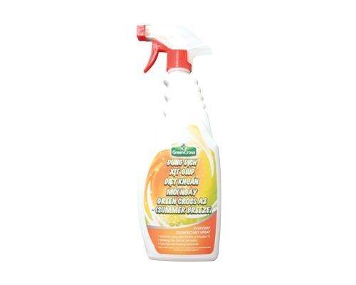 [HCM]Dung Dịch Xịt Diệt Khuẩn Green Cross A2 - chai 500ml