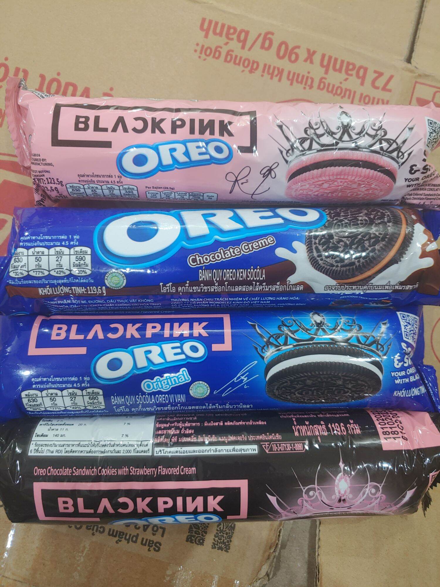 Bánh oreo các vị 119.6g