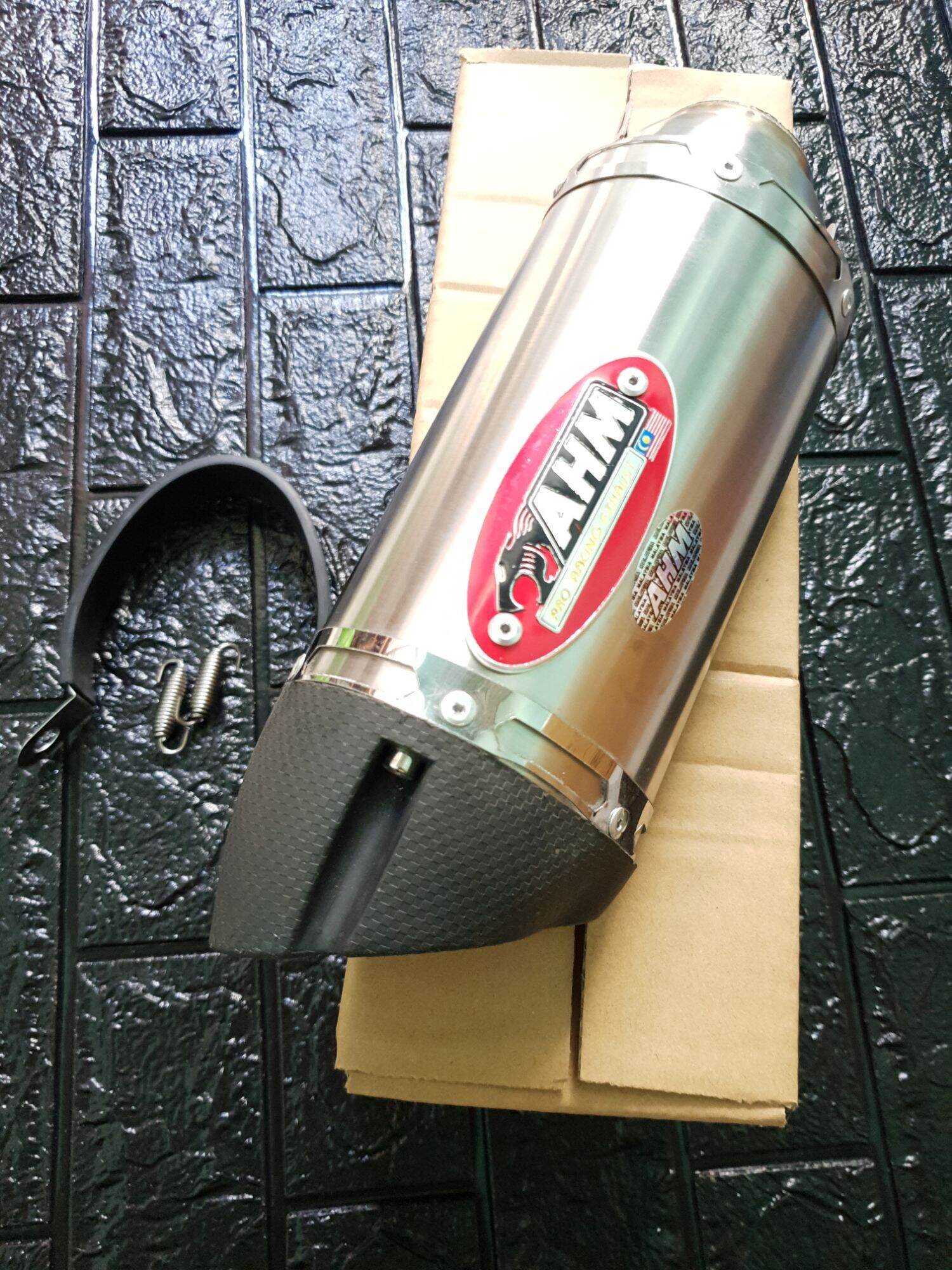 Pô AHM M3 inox mẫu 1:1