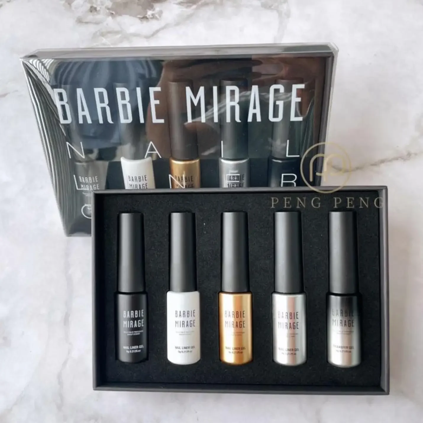 Gel vẽ cọ nét Barbie Mirage cao cấp lẻ chai