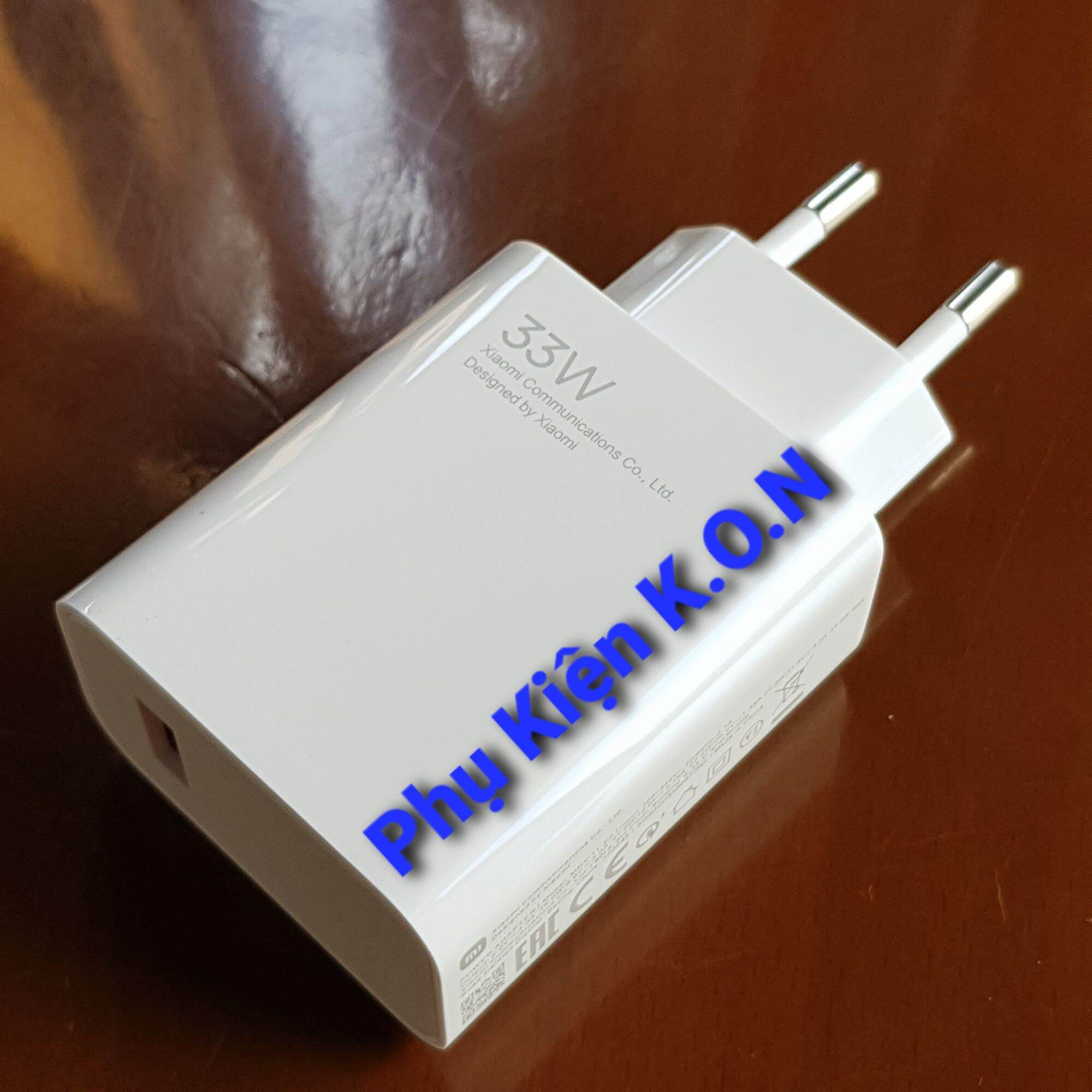 Củ Sạc Nhanh 33W XIAOMI Redmi 13, Note 13, Note12, Note11, Note11s, Note10, Note10s, Note10 Pro, Note9 Pro... Mới 100%