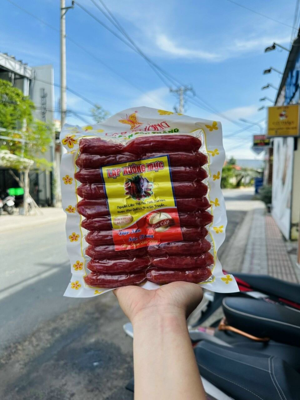 500g lạp xưởng mực