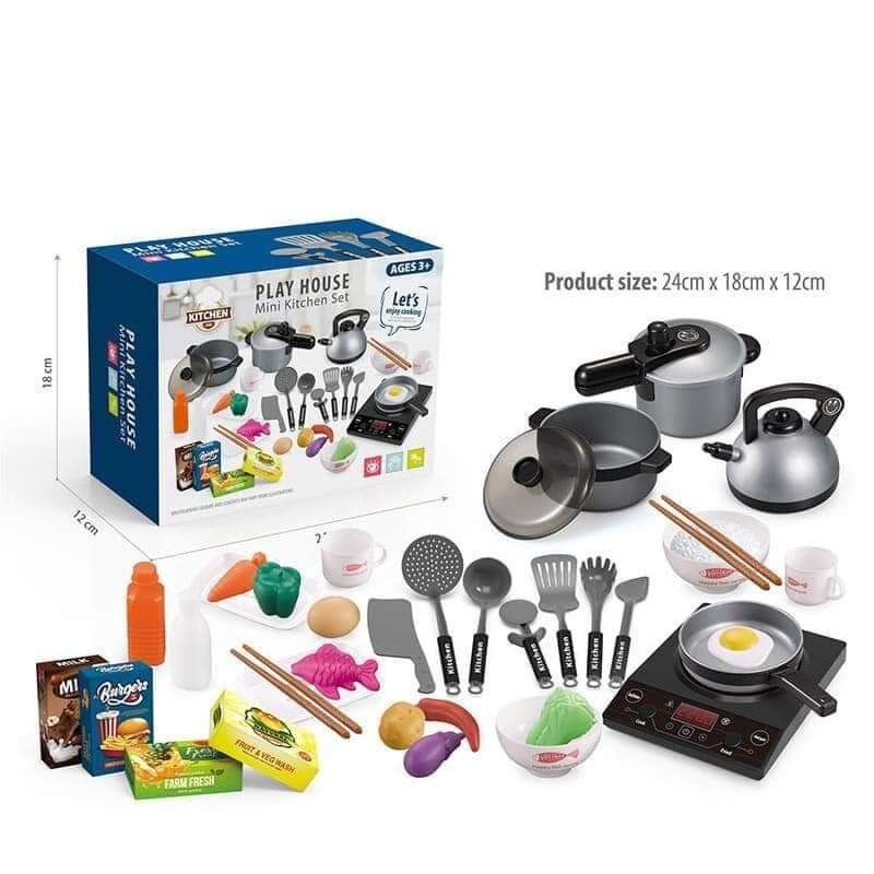 Bộ đồ chơi nhà bếp 61 món mới