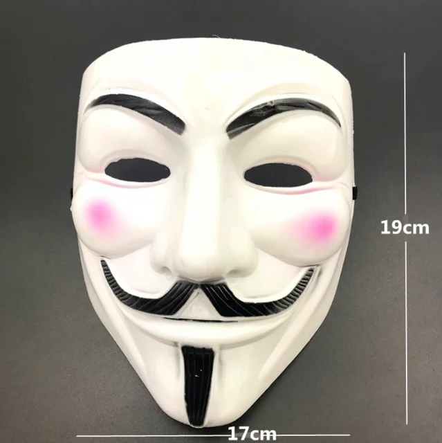 Mặt Nạ Hacker ANONYMOUS, Mặt Nạ Hoá Trang