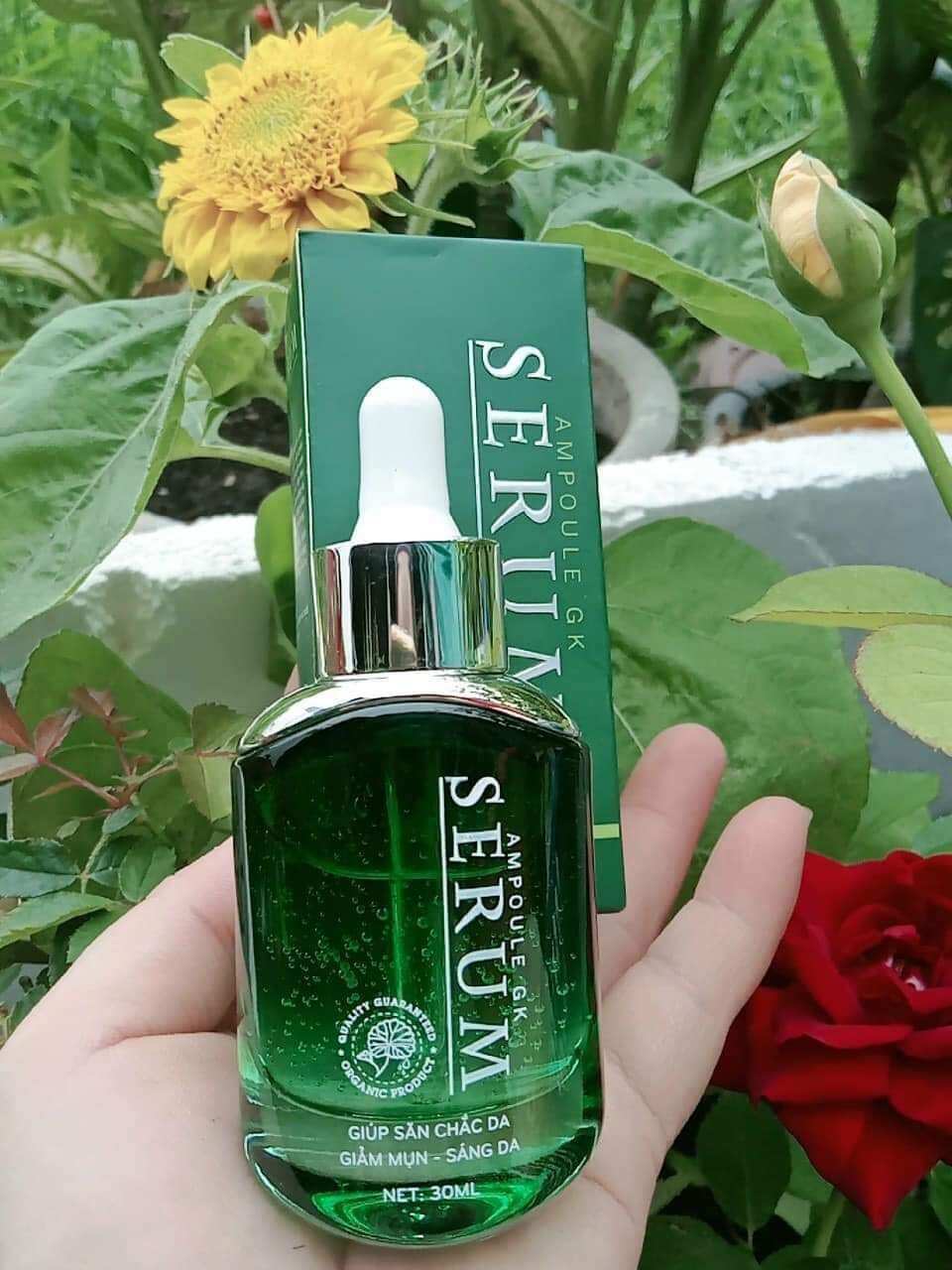 Serum rau má collagen x3 giáng kiều, dưỡng trắng da, căng bóng