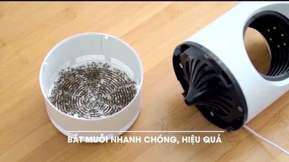 Đèn Bắt Muỗi Hình Trụ Cao Cấp Cắm USB Mẫu Mới