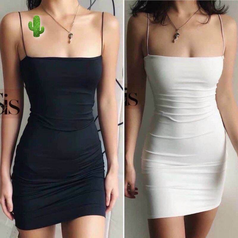 Đầm hai dây body ôm sát xinh đẹp 2s