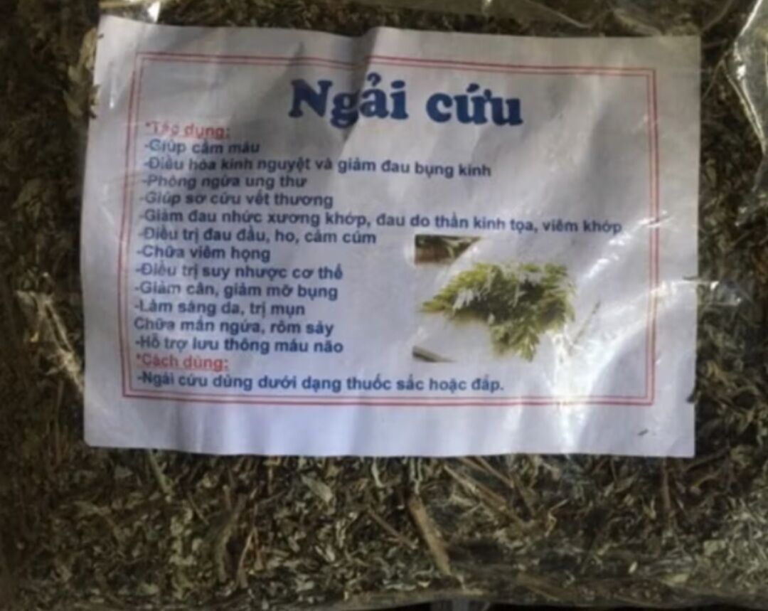 1Kg Ngải Cứu Khô, thơm, sạch sẽ loại 1
