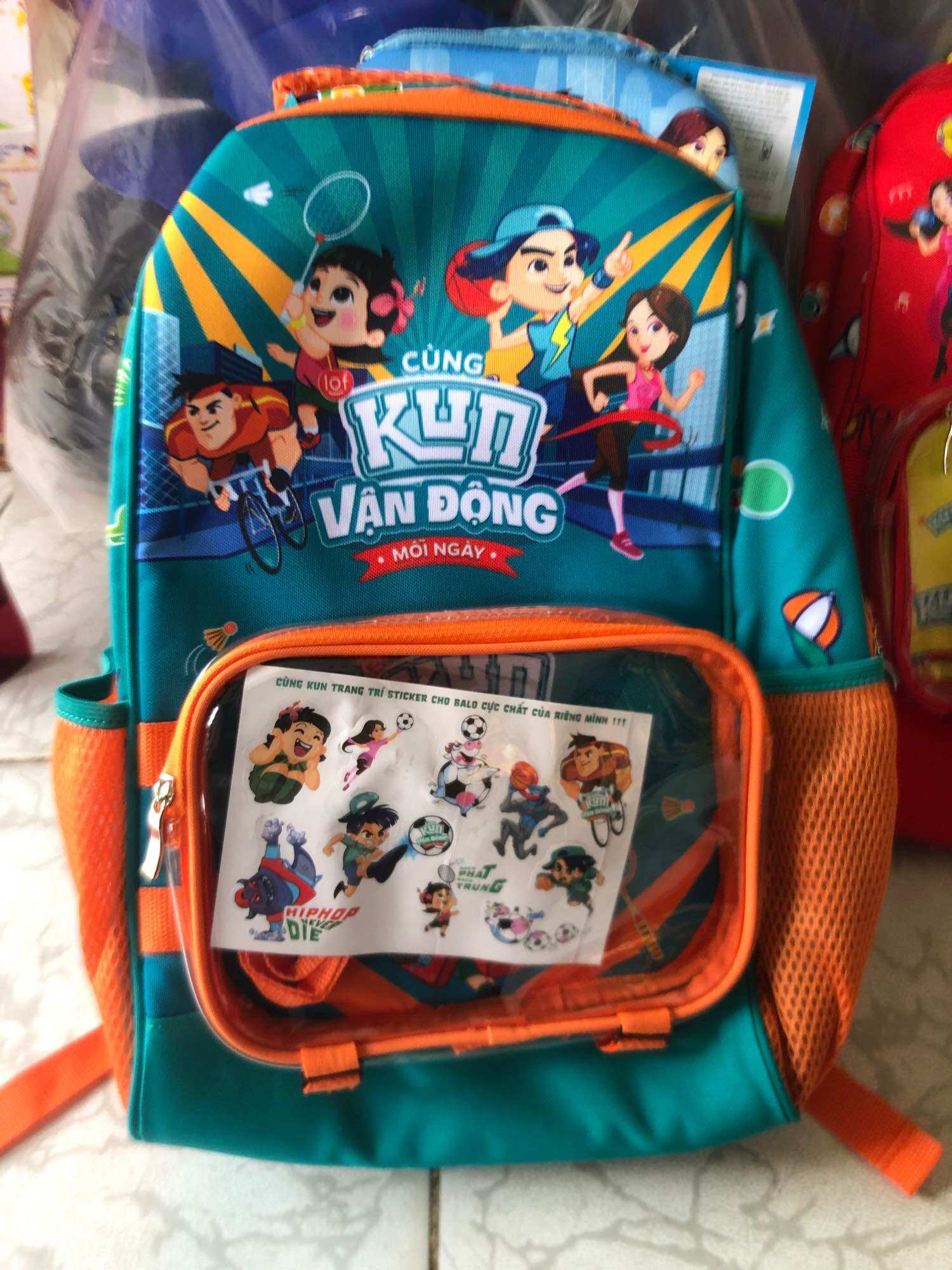 Balo Kun chống gù