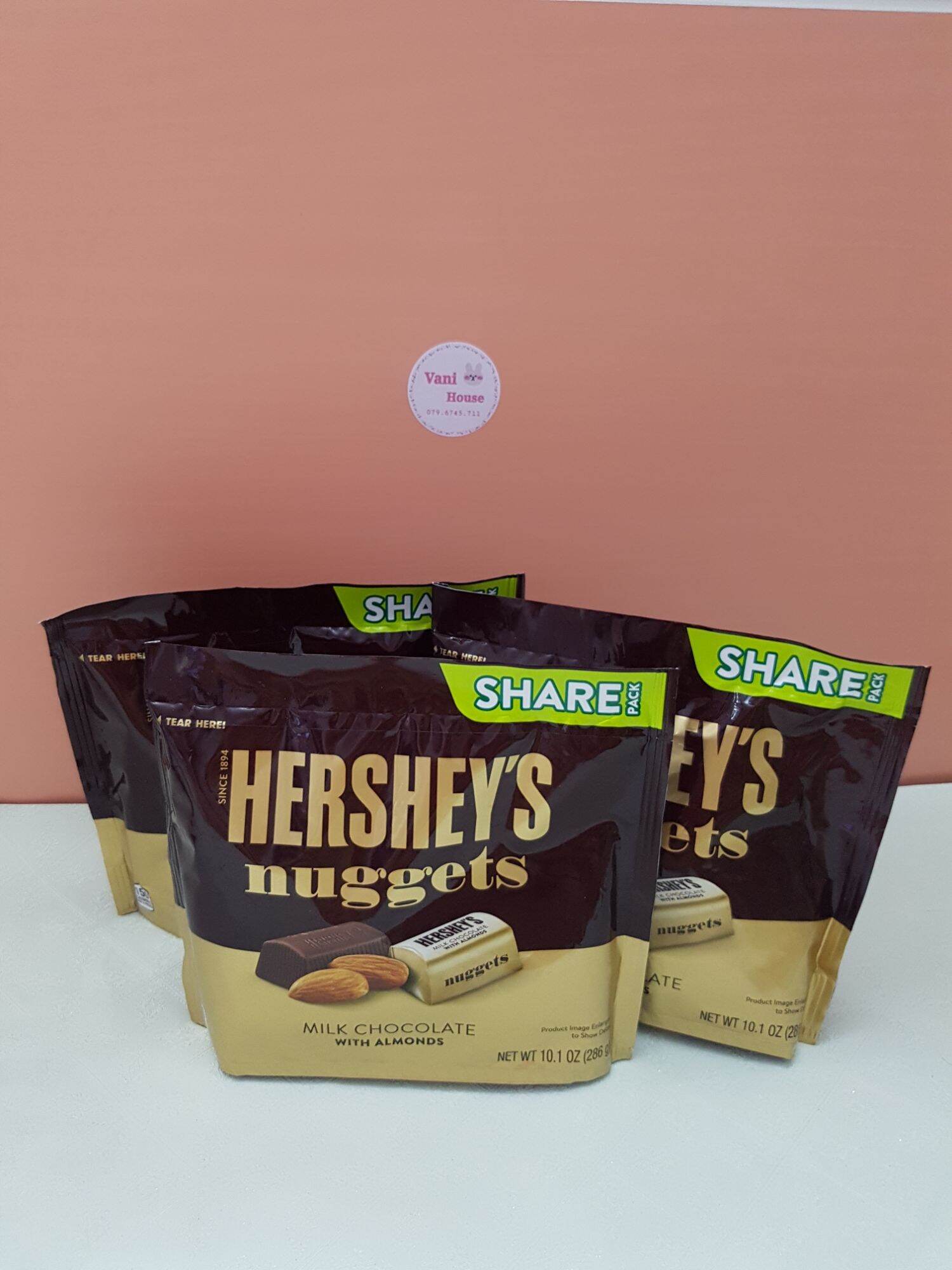 Kẹo Socola HERSHEY'S Nuggets - Hàng Mỹ