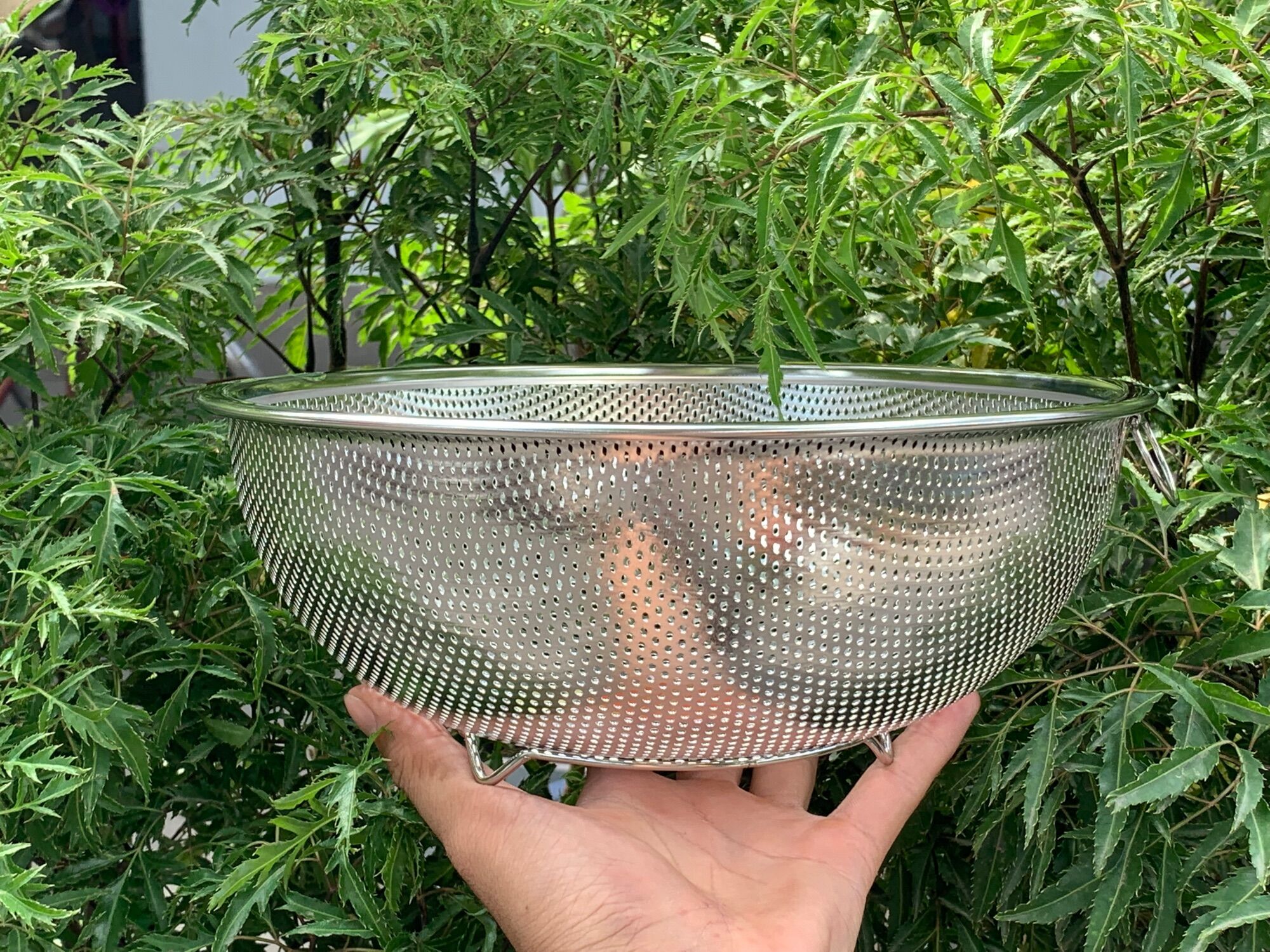 Rổ Đông Nam 24cm inox cao cấp