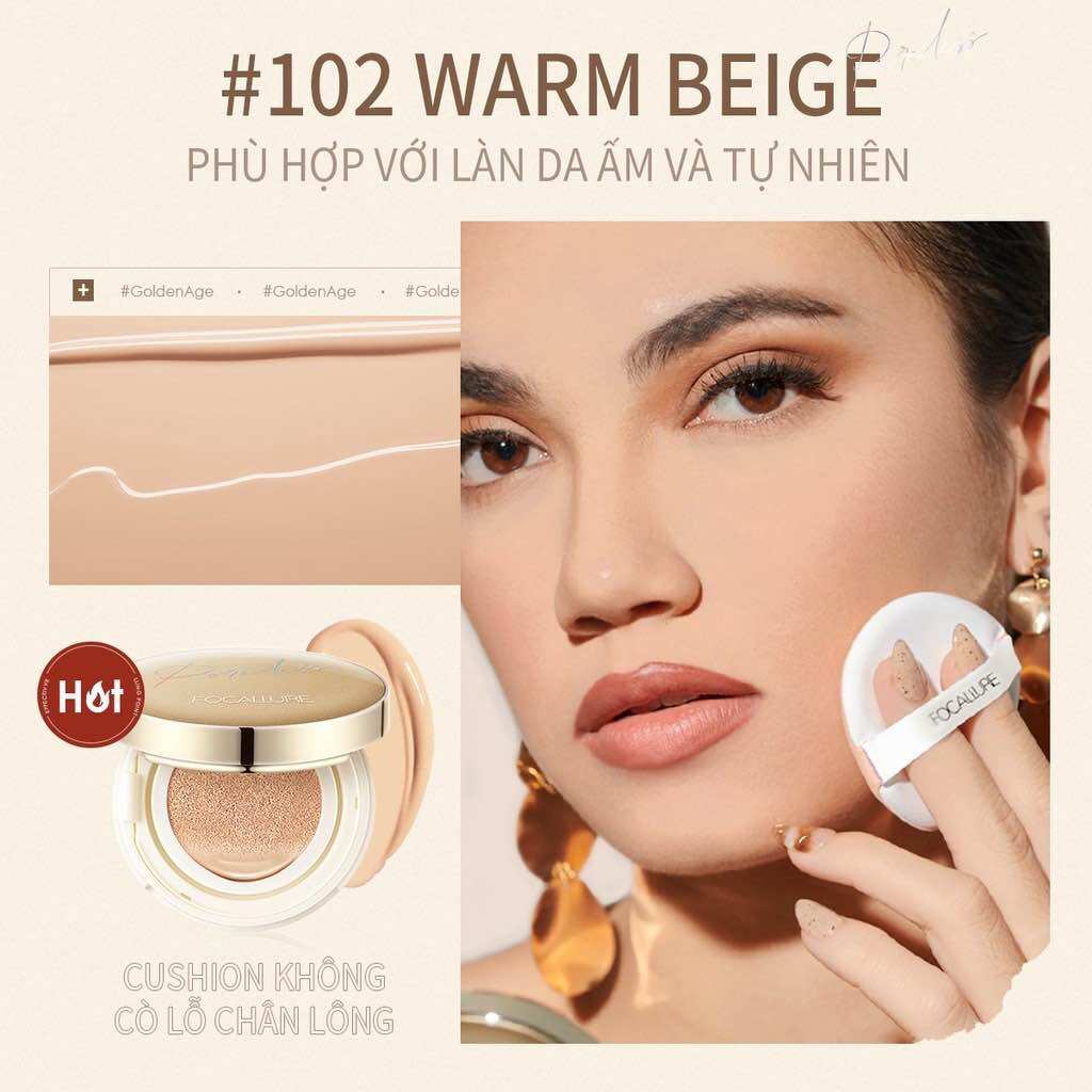 FOCALLURE Cushion và Phấn Phủ Kiểm Soát Dầu
