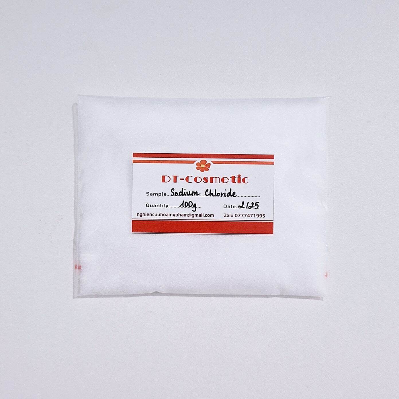 100g Sodium Chloride - (Muối Tinh Khiết 99%) - Nguyên Liệu Mỹ Phẩm