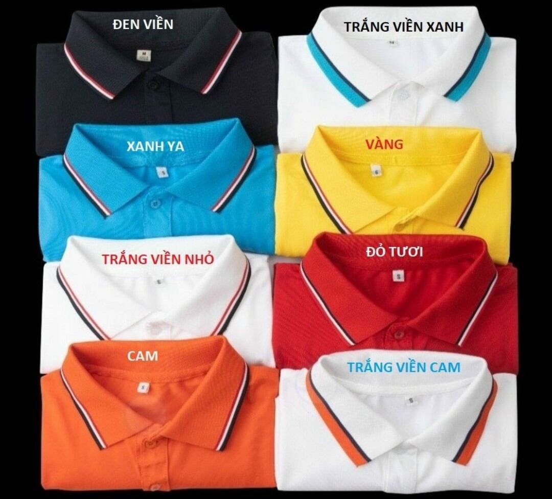 ÁO POLY PHỐI SỌC