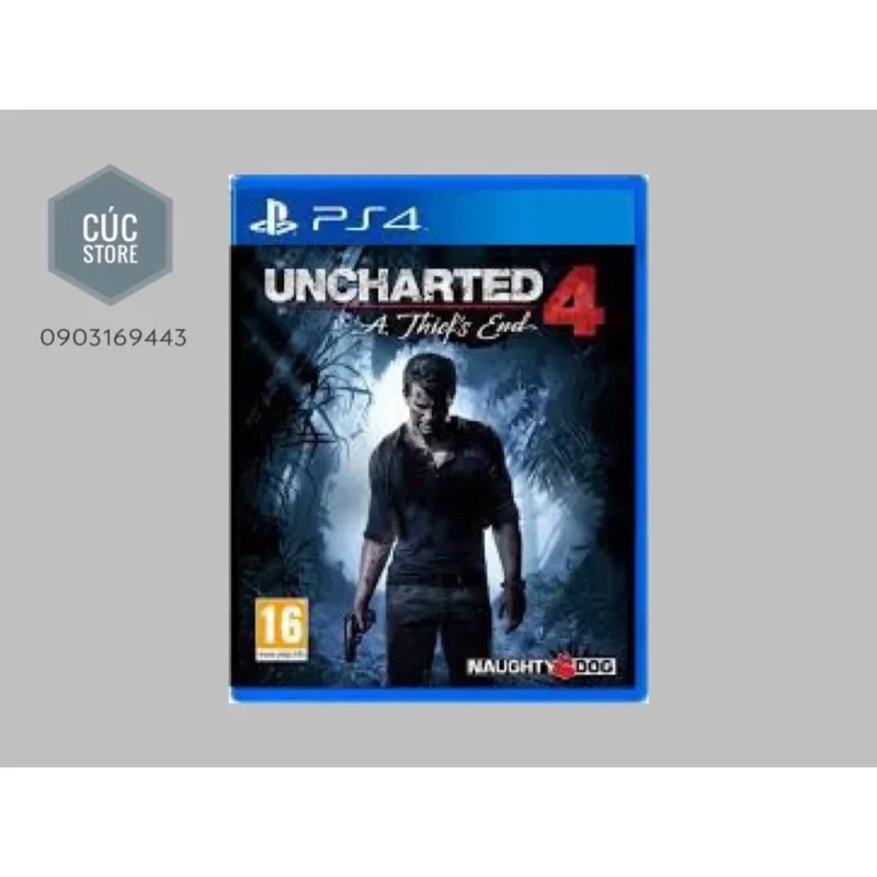 Game Uncharted 4: A Thief’s End PS4