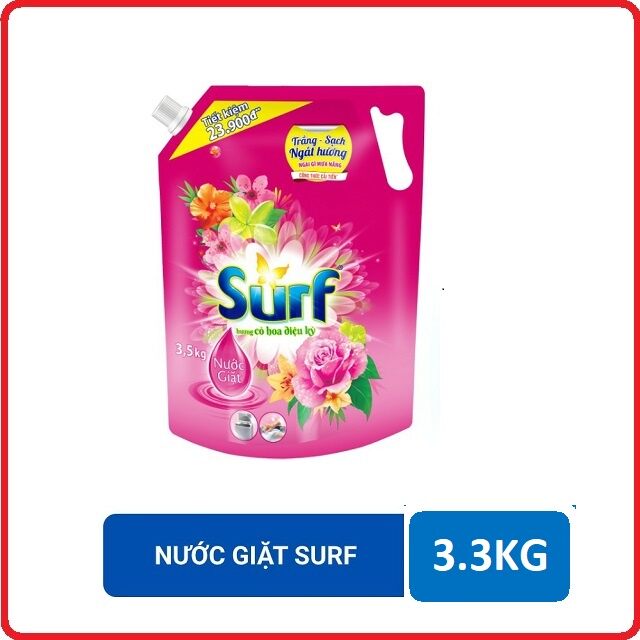 Nước Giặt Surf Túi 2.9Kg