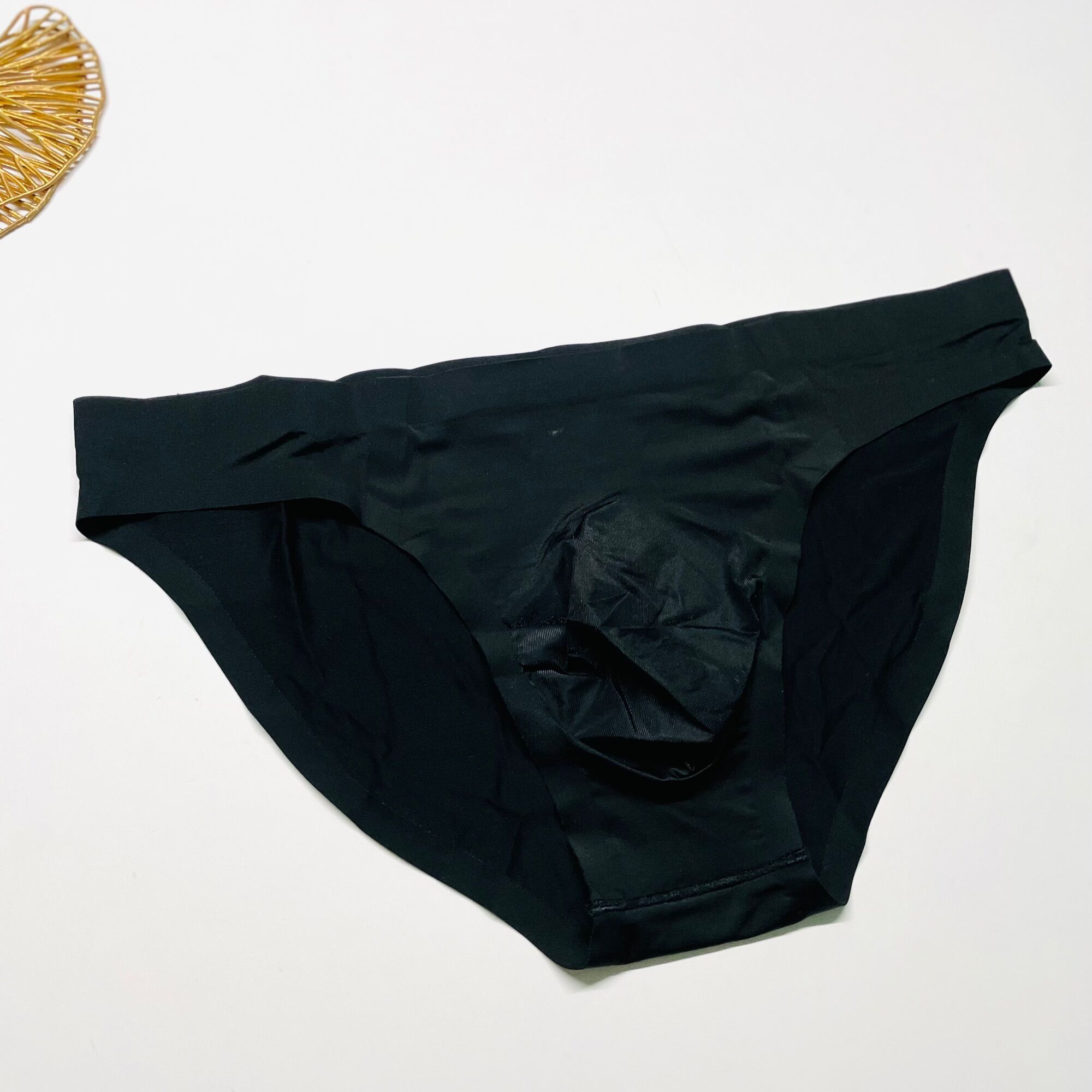 Quần lót nam bikini vải lụa size M-XL