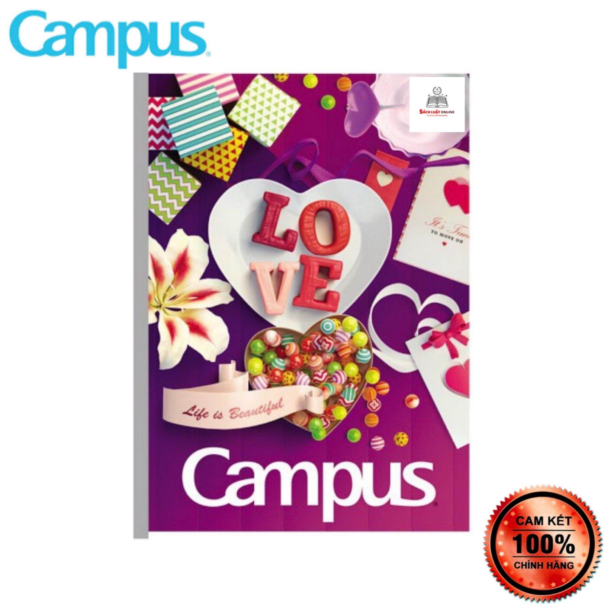 Vở kẻ ngang 120 trang Gift CAMPUS