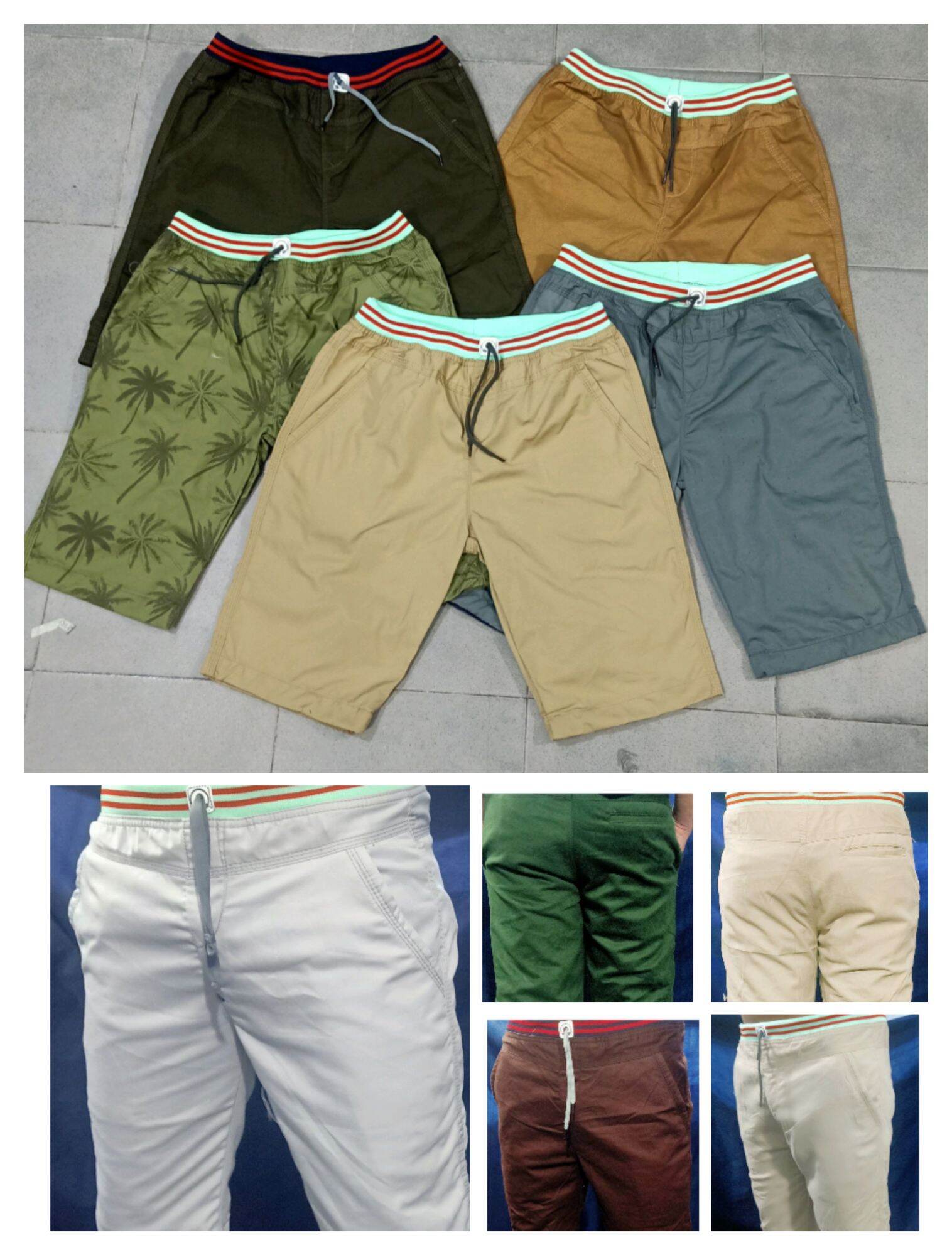 Quần short lưng thun nam TD779