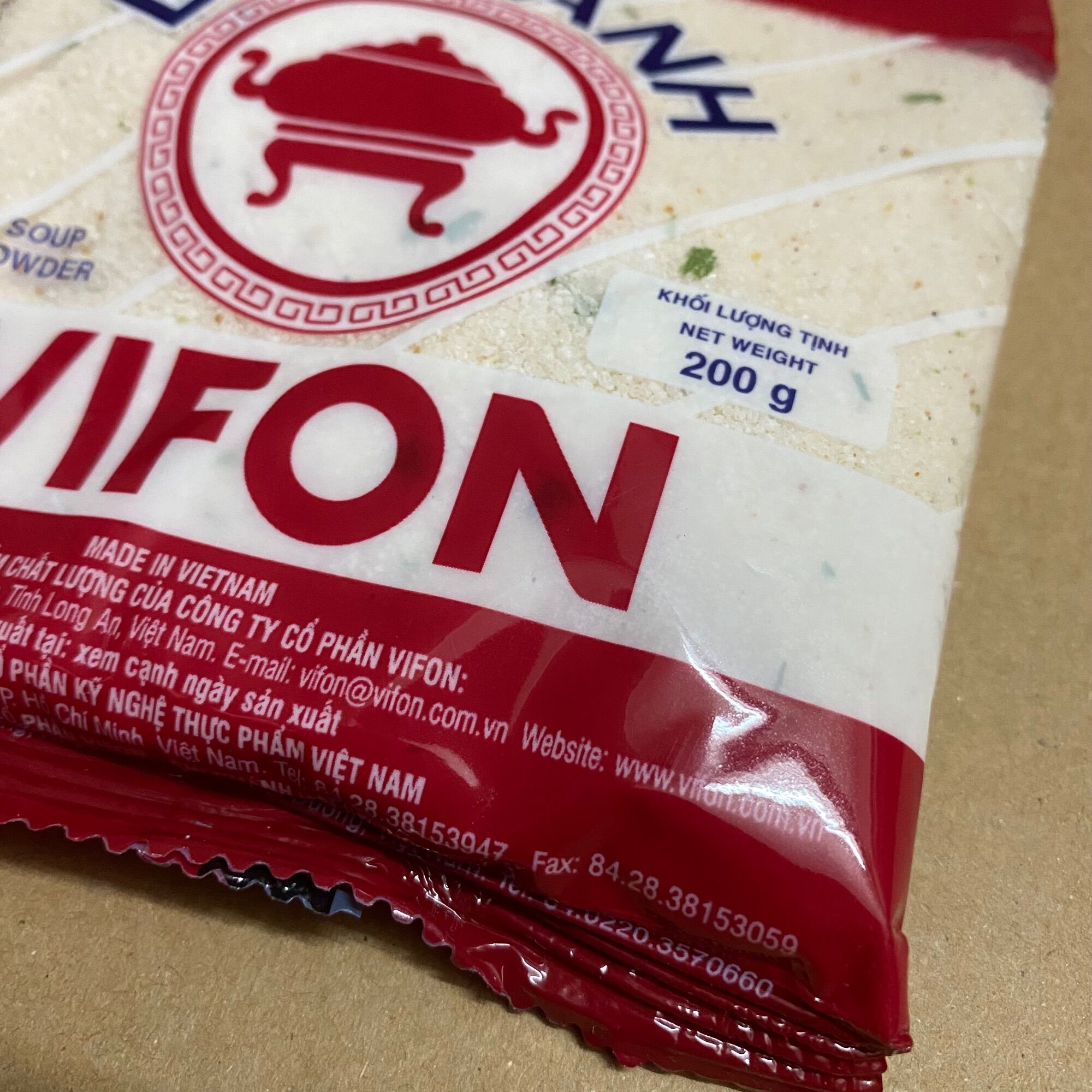 [200g] Túi Bột Muối Canh Vifon
