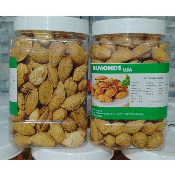 1KG HẠNH NHÂN RANG BƠ-BAO