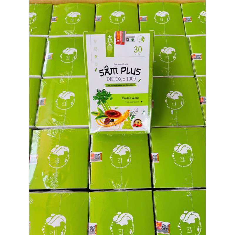 KẸO GIẢM CÂN SÂM PLUS S'BODY GREEN