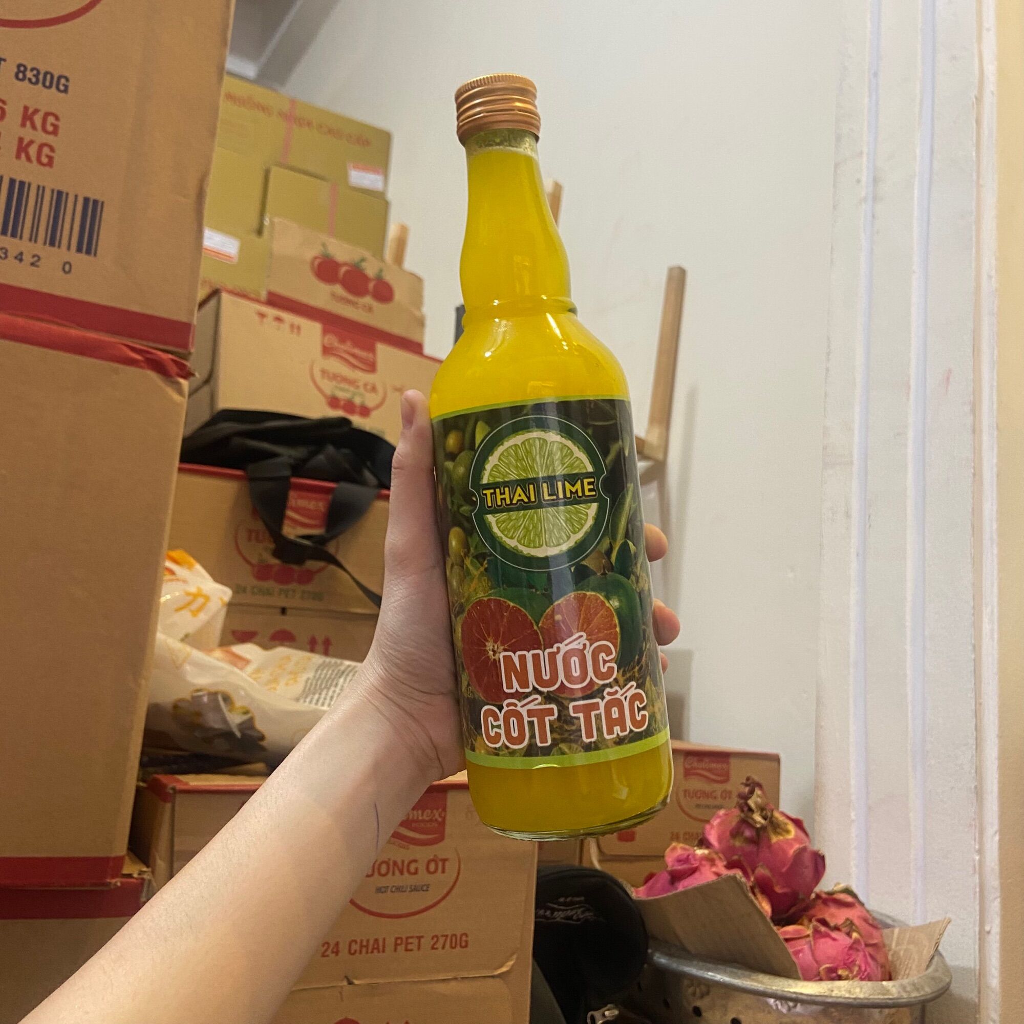 Nước cốt tắc thai lime 500ml