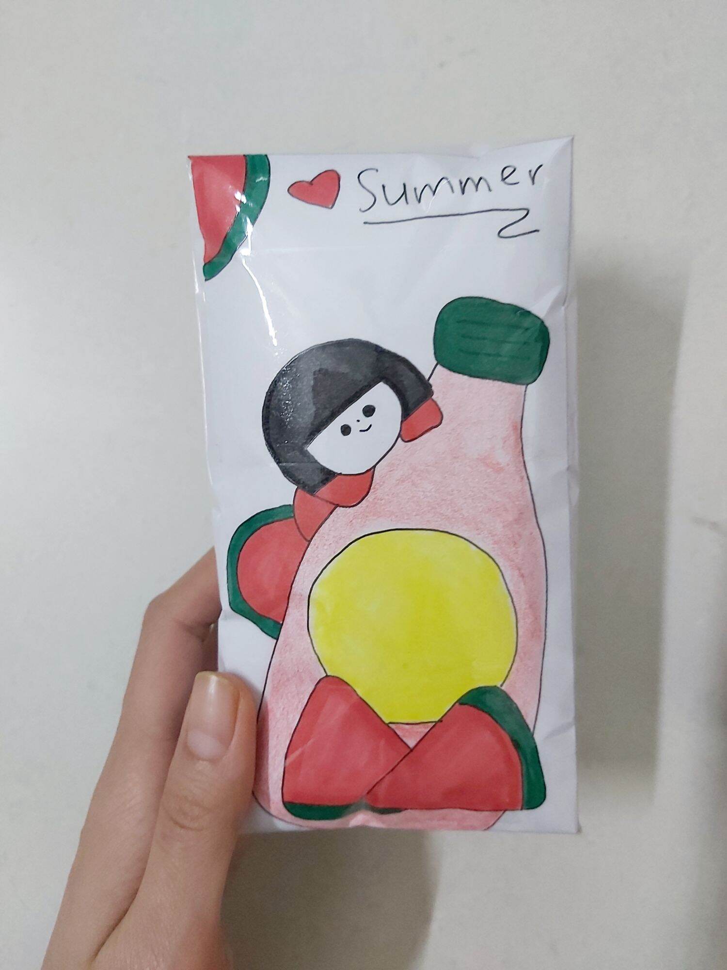 Squishy giấy nước ngọt handmade dễ thương chậm tăng