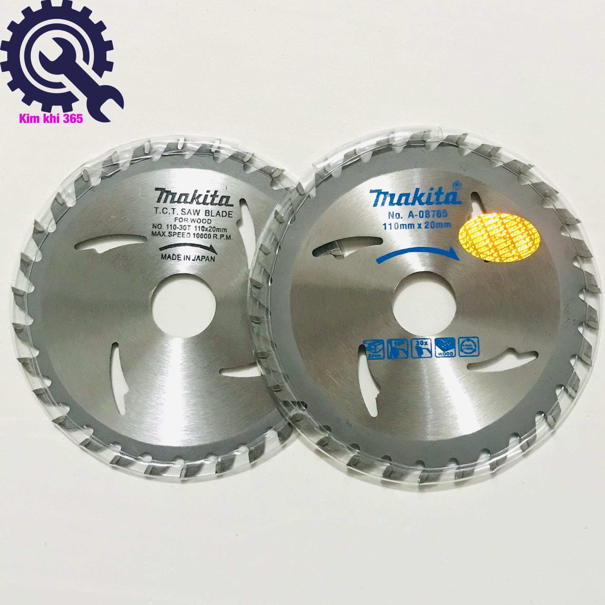 Lưỡi cắt gỗ makita 110mm