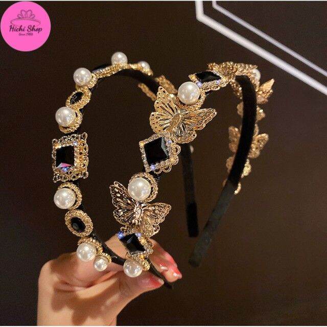 [Hàng Cao Cấp] Xược Tóc Đính Đá Hichi Loại Đẹp, Phụ Kiện Tóc Xinh Dành Cho Nữ.