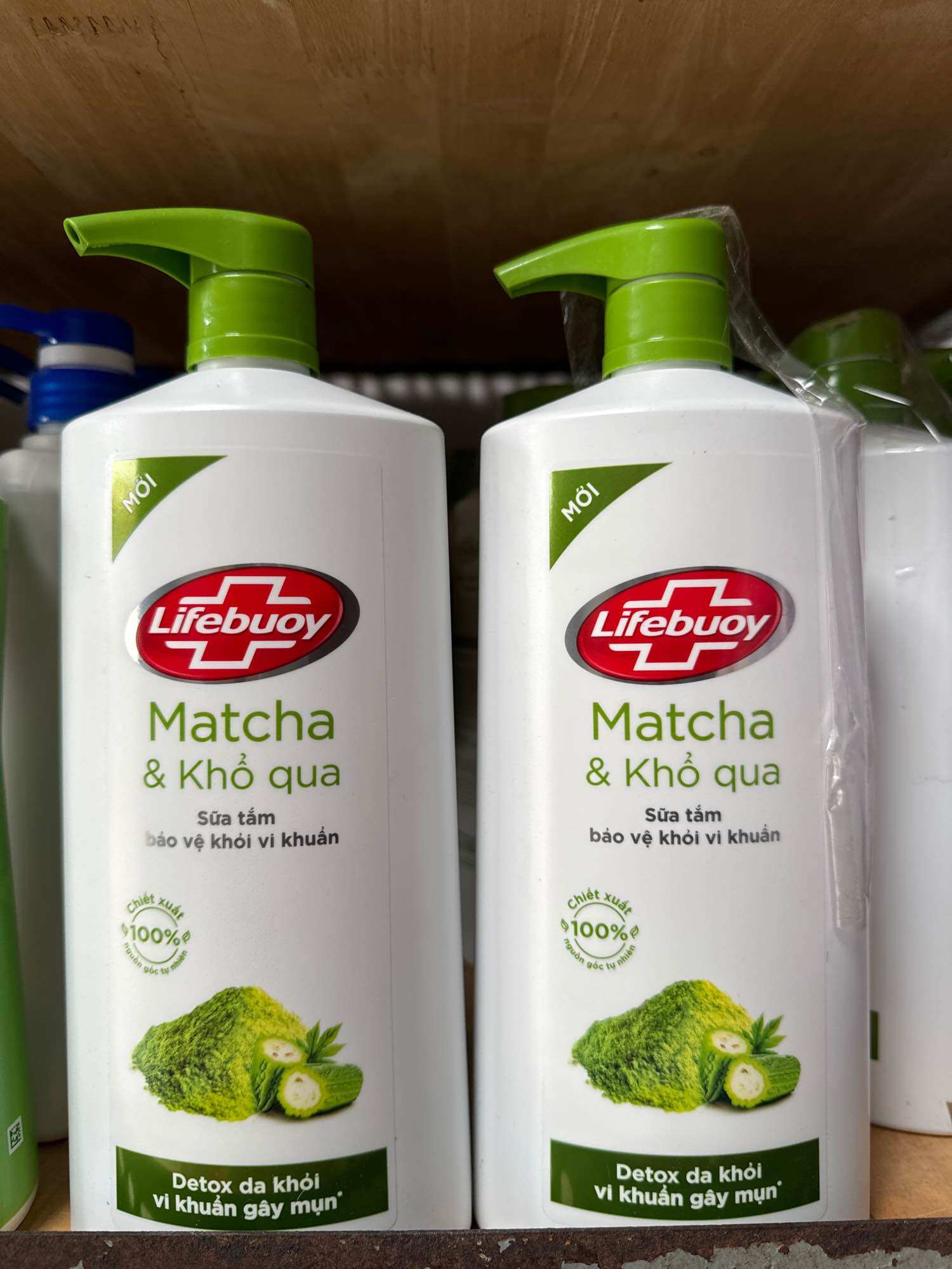 Sữa tắm LIFEBOUY matcha khổ qua 800g đủ màu mẫu mới