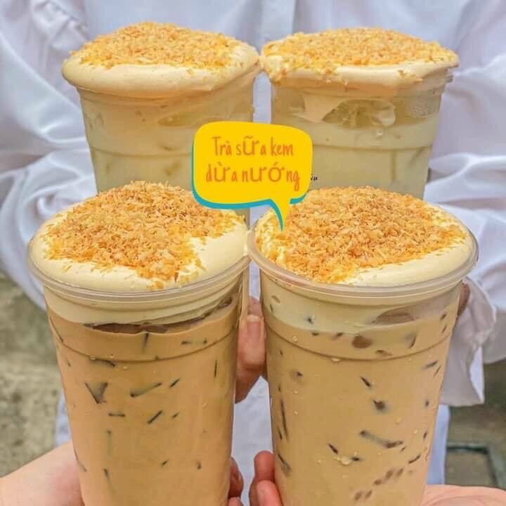 Vụn dừa nướng dạng gạo