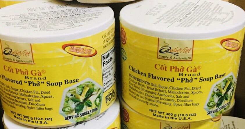 Cốt phở gà Quốc Việt Foods hộp 300gr