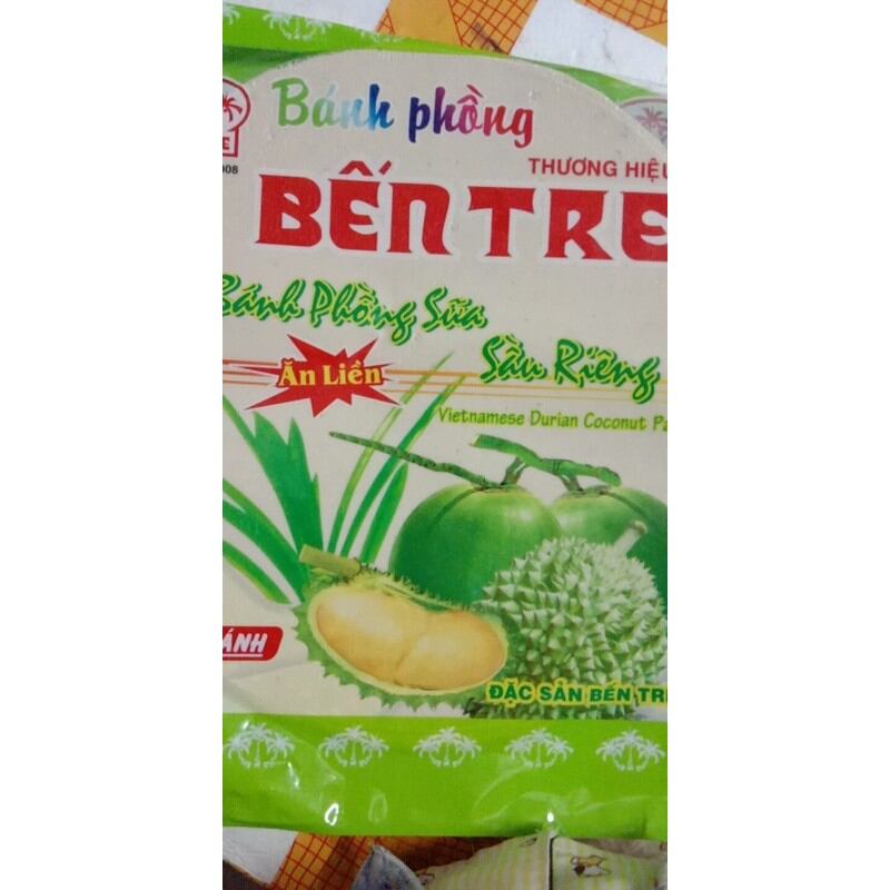 Bánh phồng sữa ăn liền Thương Hiệu Bến Tre