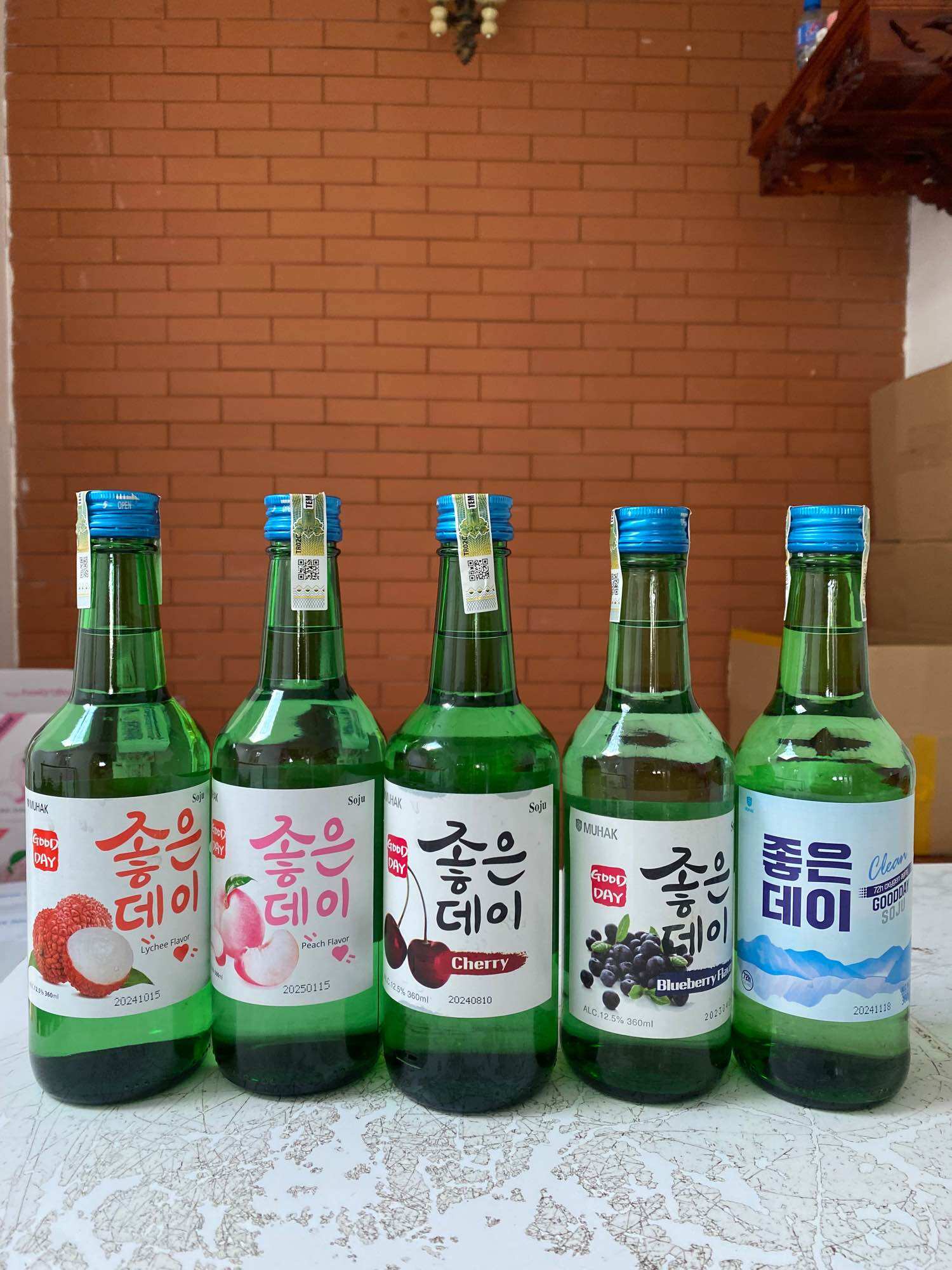 Sô Chu Soju GOOD DAY Việt Nam 12.5% 360ml