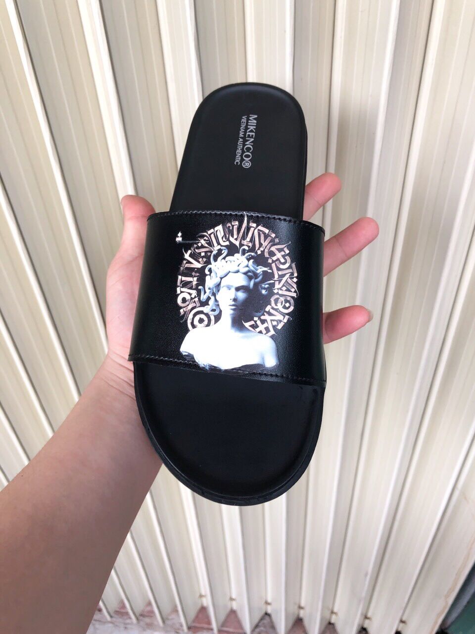 Dép Nam MIKENCO [ẢNH THẬT +KIỂM TRA]đế cao su ful size 38-43