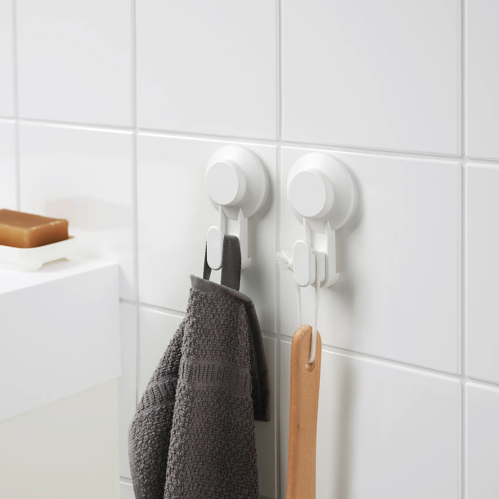 Bộ móc treo hút dính 2c IKEA