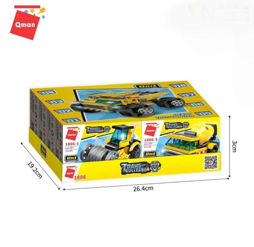 Bộ đồ chơi lắp ghép qman cho bé