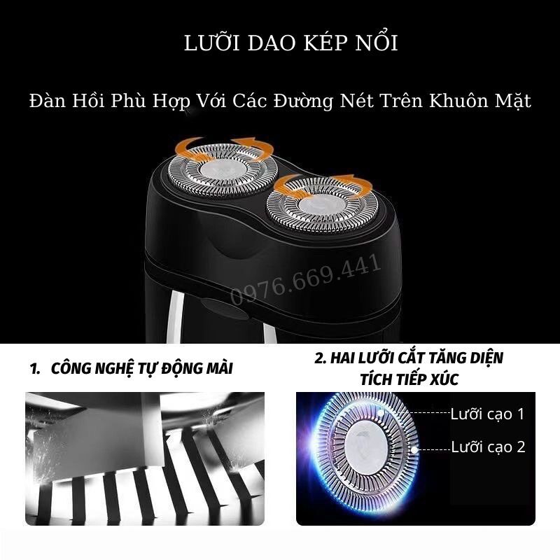 Máy cạo râu Poree PS187 CHÍNH HÃNG
