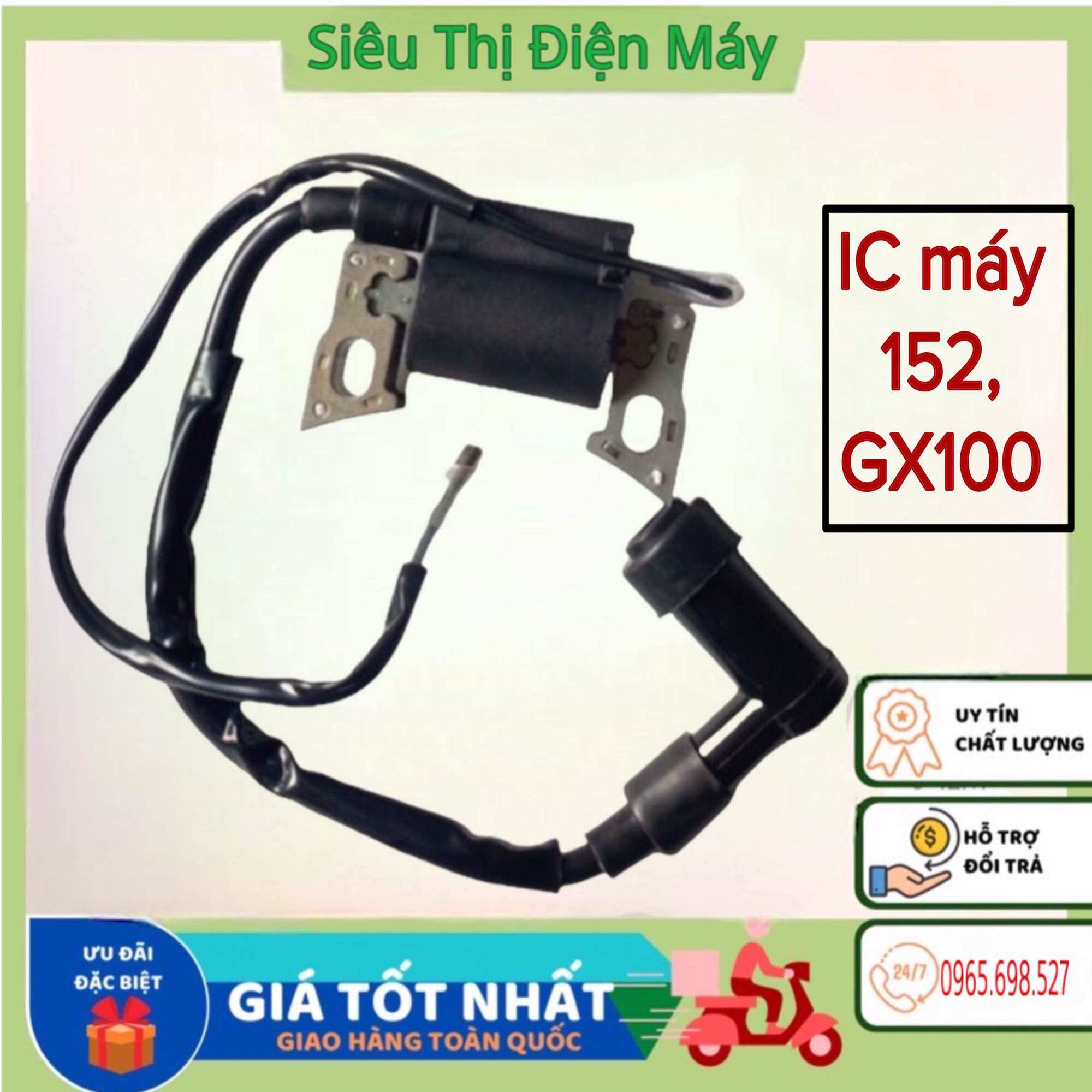 Cuộn Dây Đánh Lửa - Mobin IC Đánh Lửa Máy HONDA GX100 - 152F