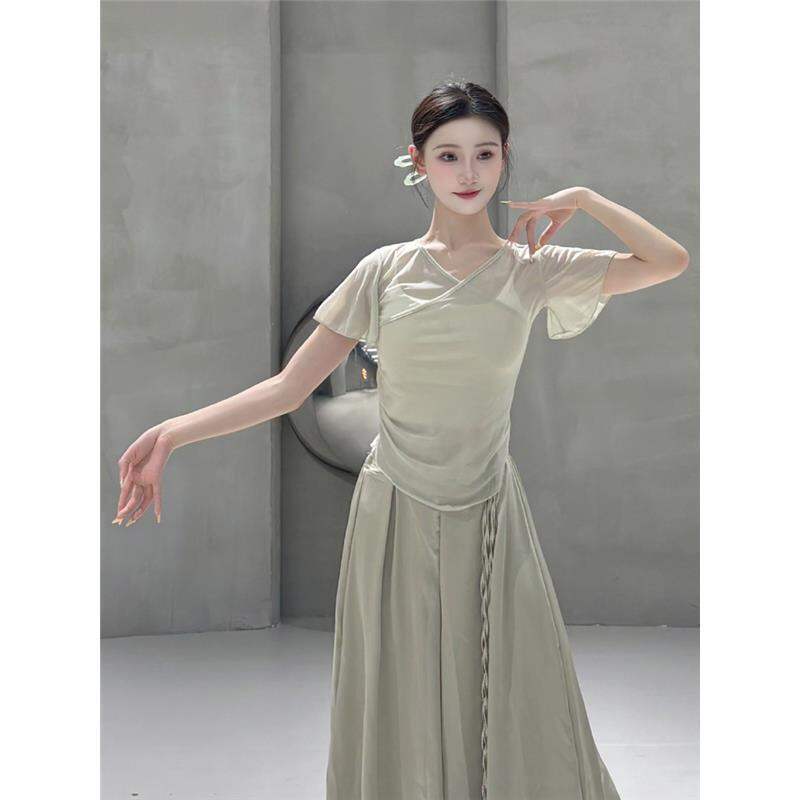 Áo Thun Đào Tạo Múa Elegance Tay Ngắn