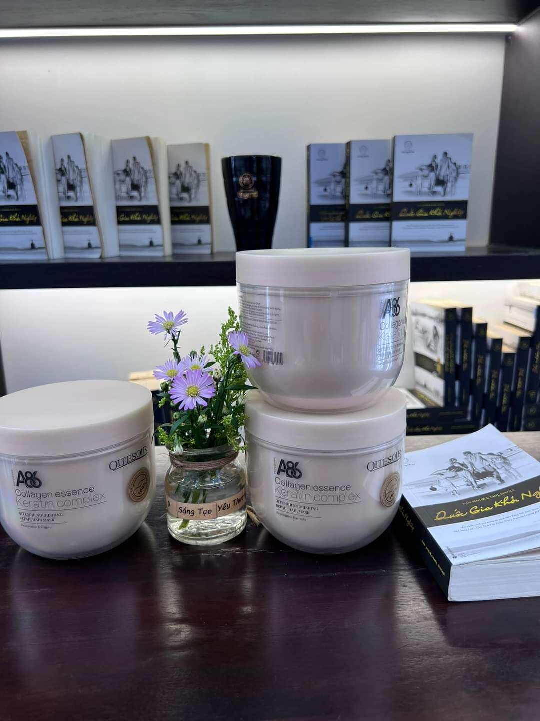 Ủ tóc A86, hủ keratin phức hợp collagen mềm mượt tóc
