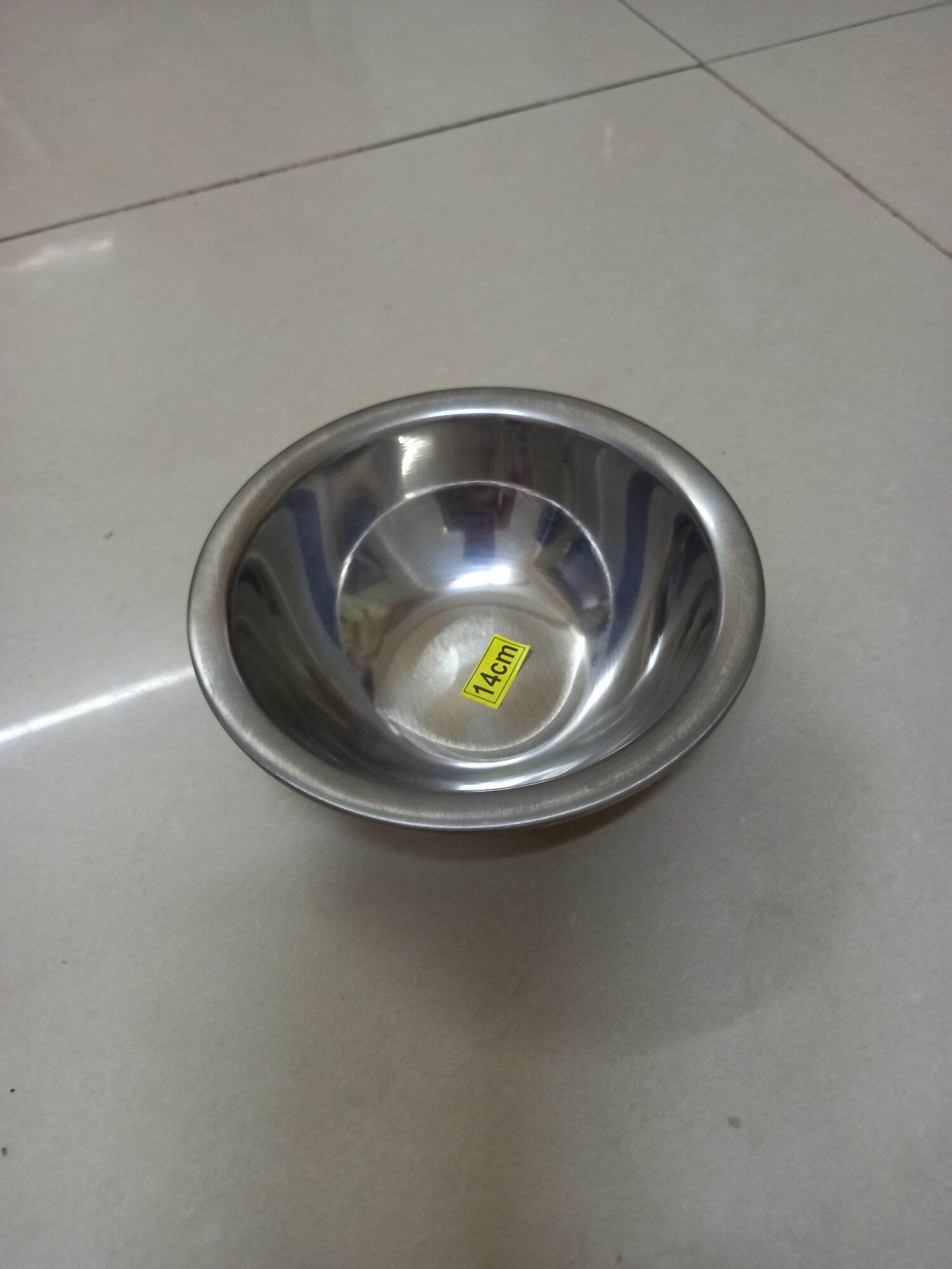 Chén inox 14cm loại dày, sáng bóng, bền đẹp phục vụ cho gia dình , quán ăn, nhà hàng,......