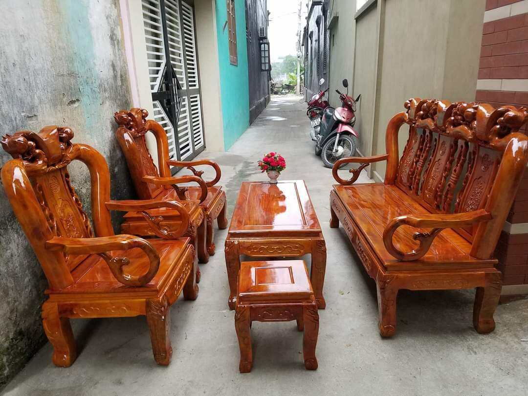 Bộ bàn ghế gỗ - Đồ Gỗ Minh Tâm 0972127921