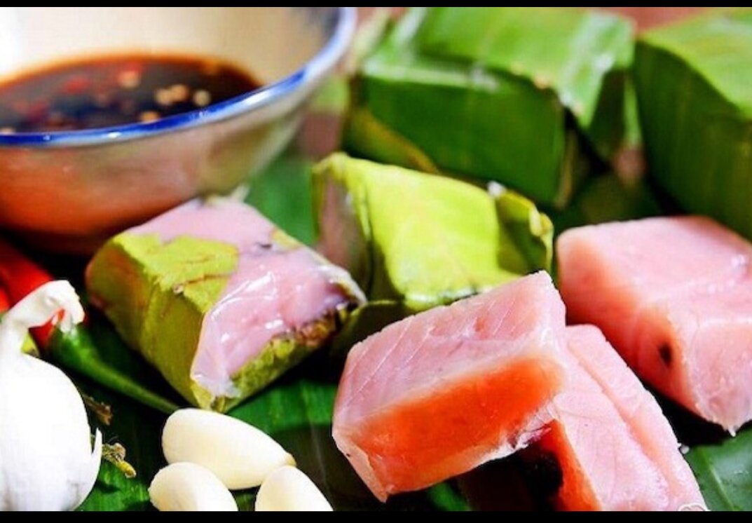 30 chiếc nem chua đặc sản bình định