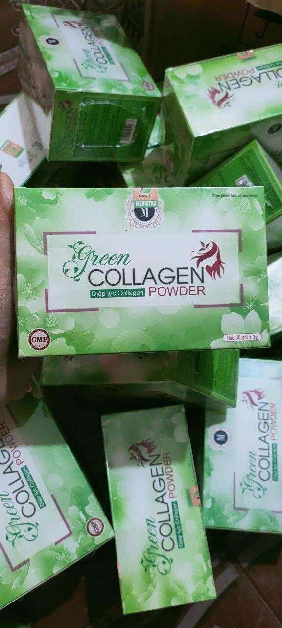 Diệp Lục Collagen (Hộp 30 gói) - Chính Hãng