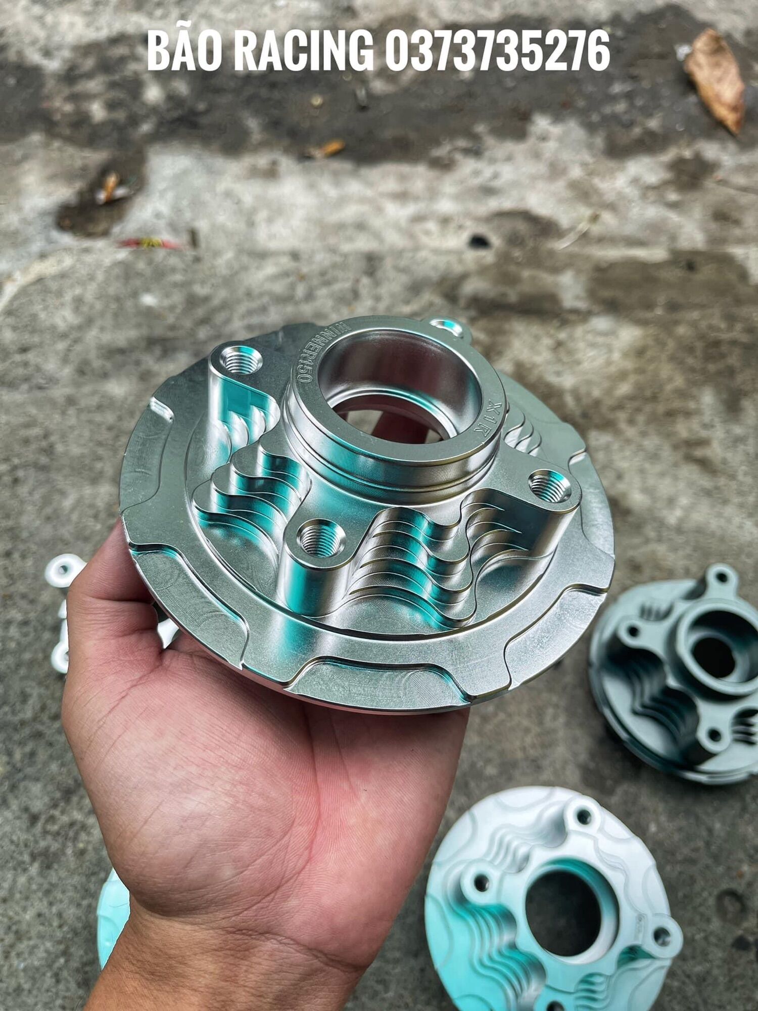 Cùi đĩa nhôm cnc X1R gắn Winner/WinnerX như zin
