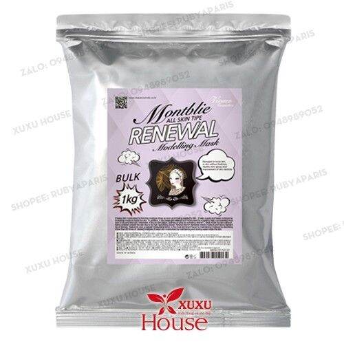 (Sẵn-1kg) Mặt nạ thạch tươi Montblie Modeling Mask chuyên dùng cho các spa
