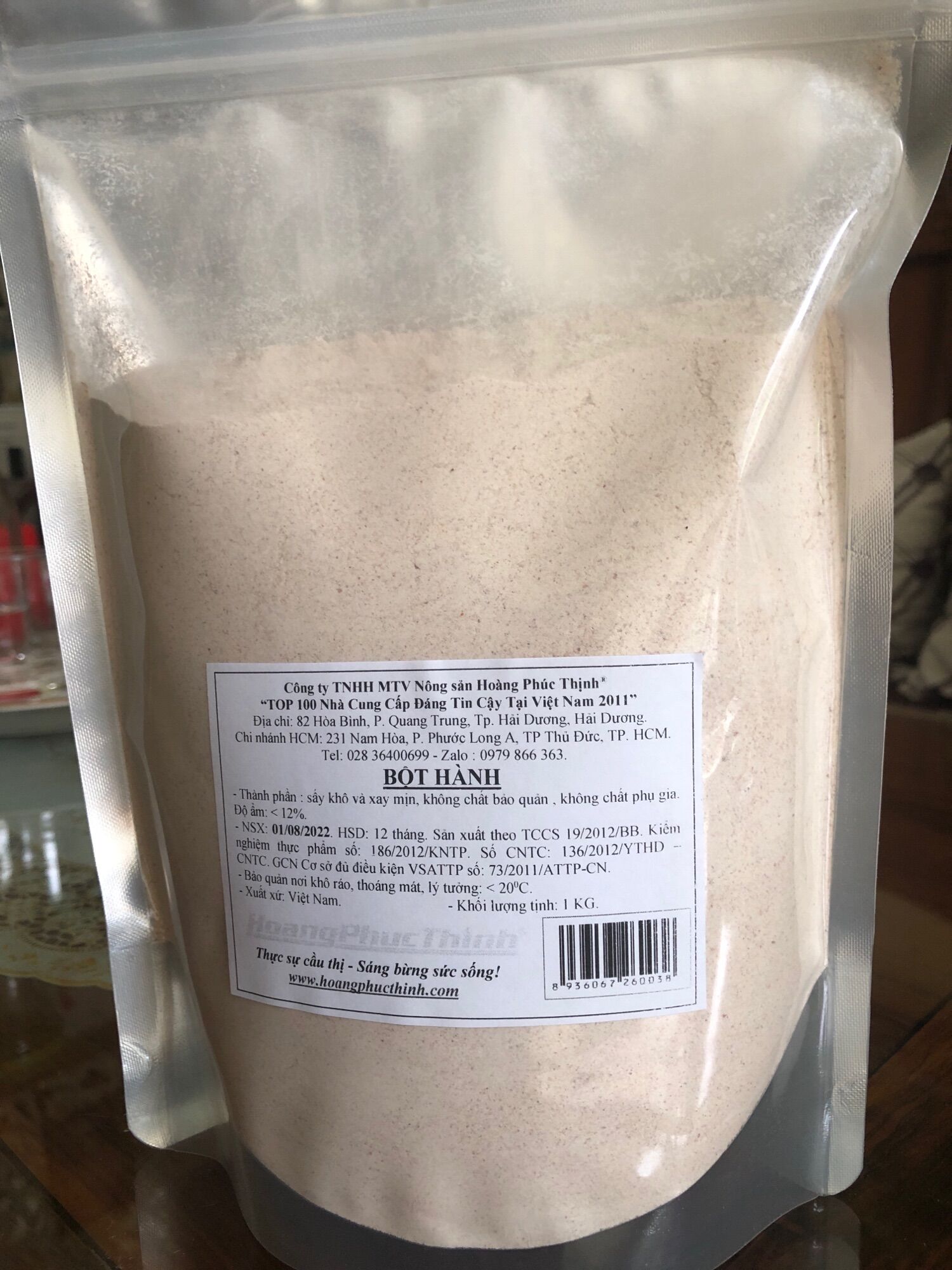 [HCM] Bột hành tím 1kg, gia vị cho nhà bếp thêm ngon